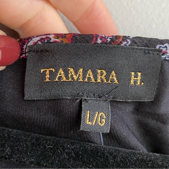 NWT Tamara H Paisley Patterned Blouse - Picture 4 of 9